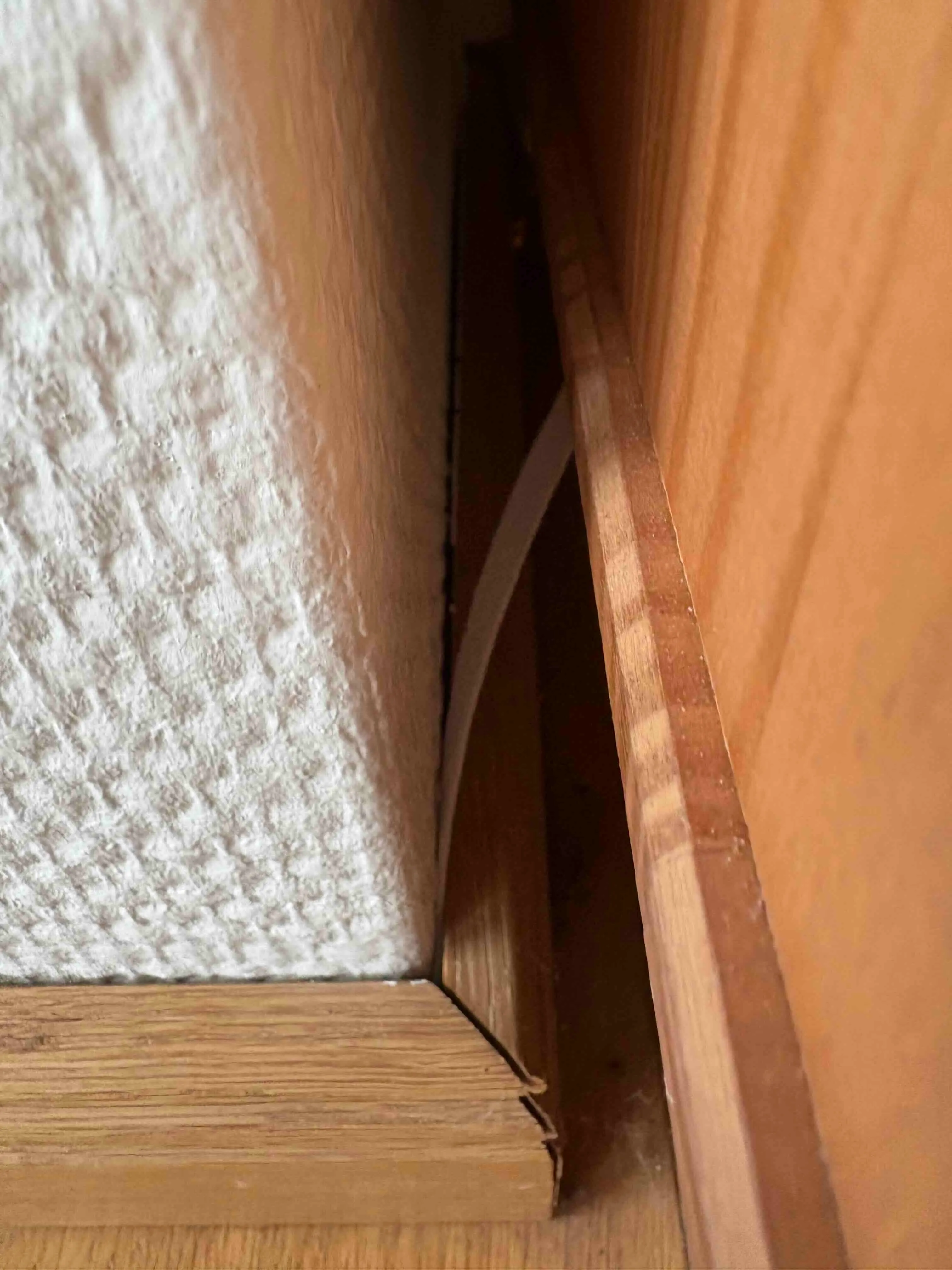 Hiding flat ethernet cable behind a skirting board