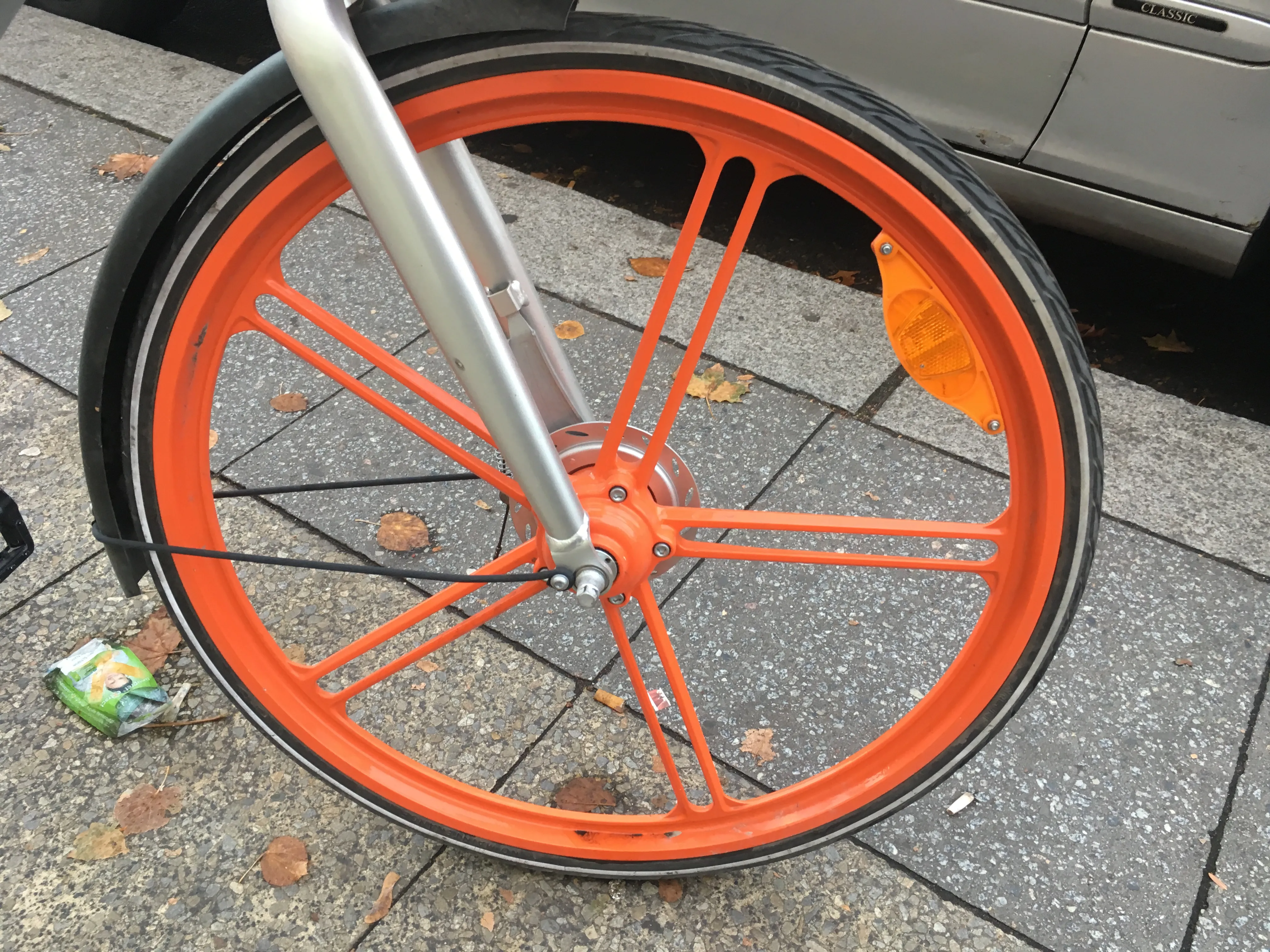 Ein Reifen aus Polyurethan